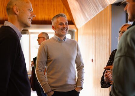 Richard Betts and Andy Meek, presenters at the Nature Works Business Event 2026