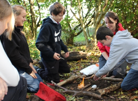 Forest School Brockholes trip