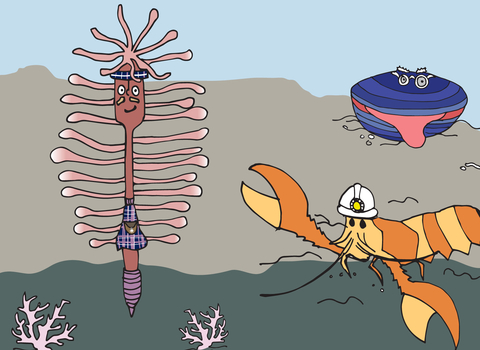 Secret of the Irish Sea Tale Trail Characters