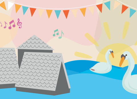 Brockholes Village Fete website header 